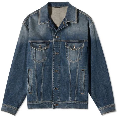 dolce and gabbana denim jacket men's